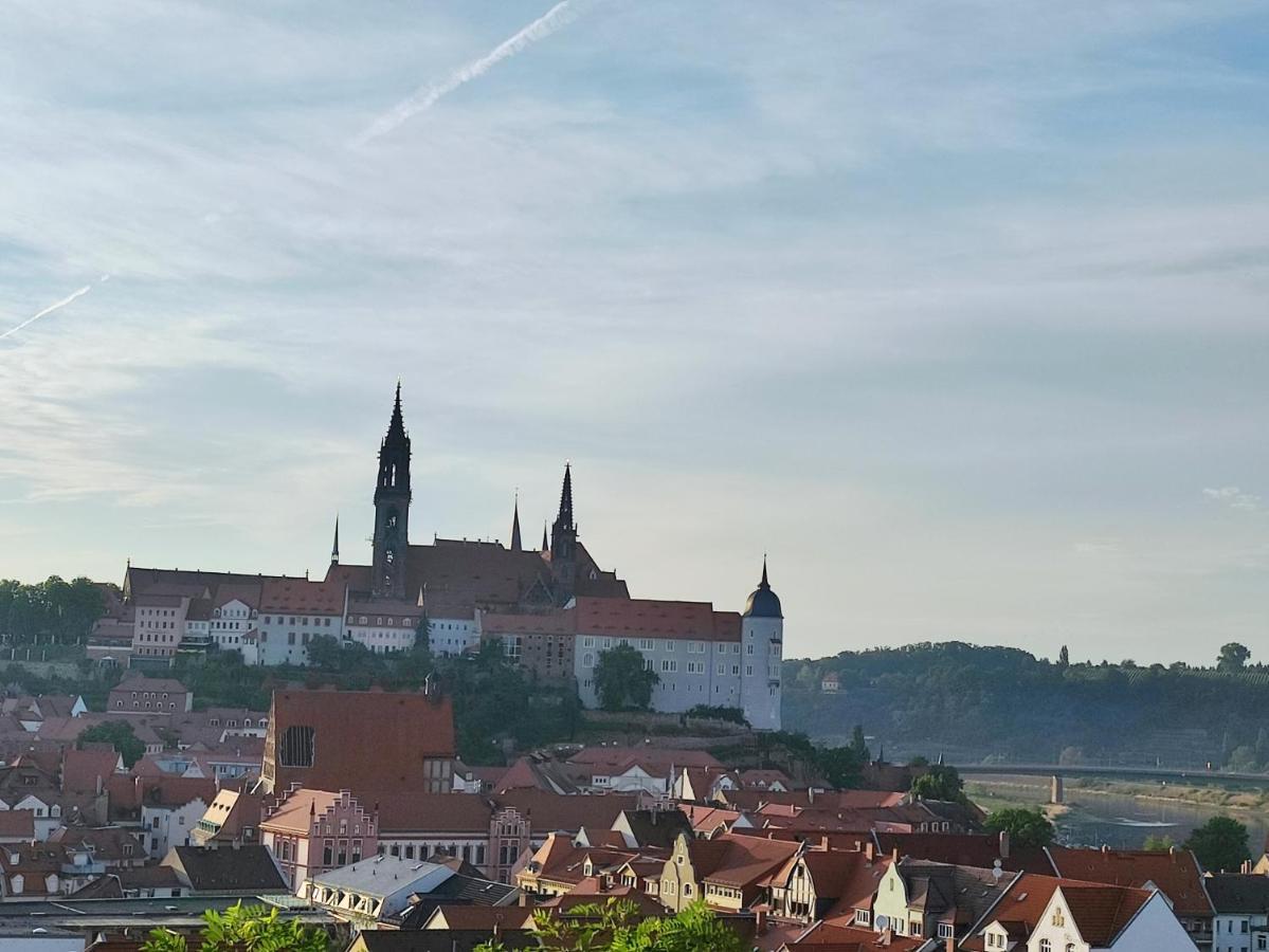 Goldrausch - Glanzvolle Ferienwohnung In Meissen Am Lutherplatz מראה חיצוני תמונה